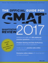  GMAC - The Official Guide for GMAT - Quantitative Review.