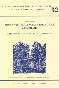 Moments de la scène bocagère à Ferrare