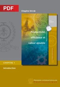 Productivité, efficience et valeur ajoutée - Introduction (Chapitre PDF)