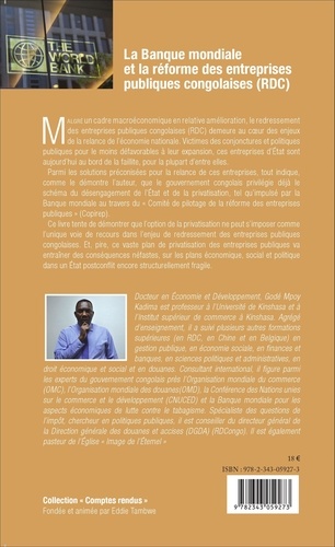 La Banque mondiale et la réforme des entreprises publiques congolaises (RDC). Une analyse critique des enjeux politiques, économiques et sociaux