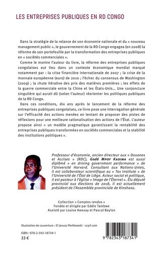 Les entreprises publiques en RD Congo. Les enjeux de la réforme