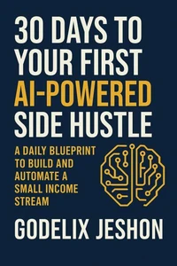 30 Days to Your First AI-Powered Side Hustle:  A Daily Blueprint to Build and Automate a Small Income Stream — No Tech Skills Required