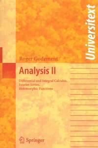Analysis II