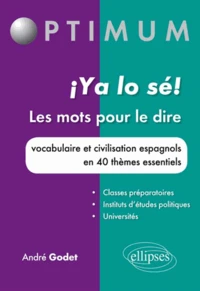 Ya lo sé ! Les mots pour le dire