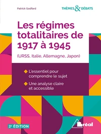 Les régimes totalitaires de 1917 à 1945  (URSS, Italie, Allemagne, Japon)