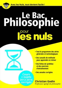 Le Bac philosophie pour les nuls