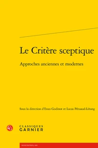 Le critère sceptique