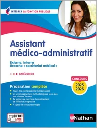 Assistant médico-administratif Catégorie B