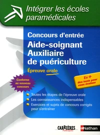 Concours d'entrée Aide-soignant / Auxiliaire de puériculture