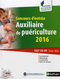 Concours d'entrée Auxiliaire de puériculture