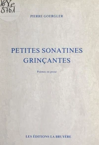 Petites sonatines grinçantes