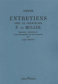 Entretiens Avec Le Chancelier F. De Muller