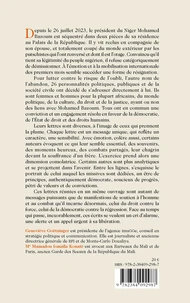 25 lettres au président Mohamed Bazoum