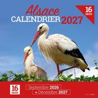 Calendrier Alsace 16 mois