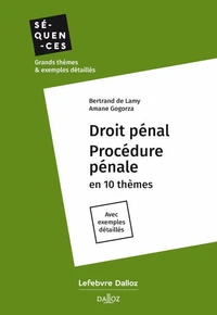 Droit pénal et procédure pénale