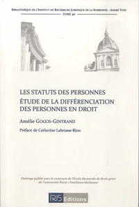 Les statuts des personnes