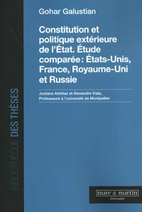 Constitution et politique extérieure de l'Etat