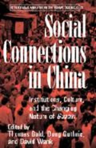 Social Connections in China