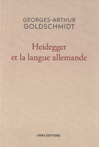 Heidegger et la langue allemande