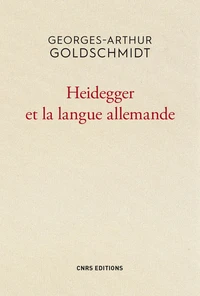 Heidegger et la langue allemande