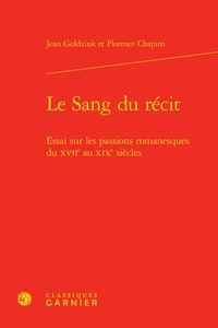 Le sang du récit