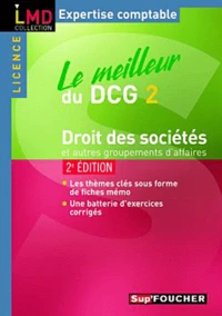 Le meilleur du DCG 2, Droit des sociétés et autres groupements d'affaires