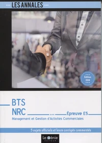 Management et gestion d'activités commerciales Epreuve E5 BTS NRC