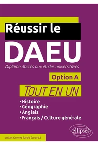 Réussir le DAEU Option A