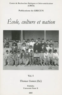 Ecole, culture et nation
