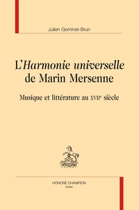 L'harmonie universelle de Marin Mersenne