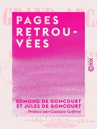 Pages retrouvées