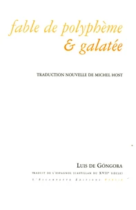 Fable de Polyphème et Galatée
