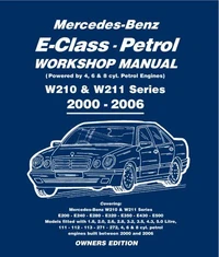 Mercedes E Class Petrol Workshop Manual W210 &amp; W211 Series