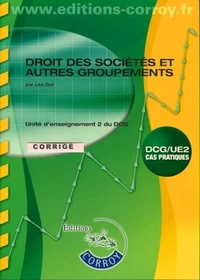 Droit des sociétés et autres groupements UE 2 du DCG