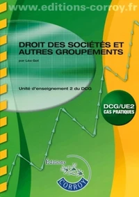 Droit des sociétés et autres groupements UE 2 du DCG