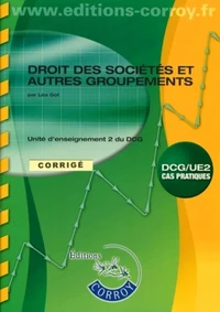 Droit des sociétés et autres groupements UE 2 du DCG