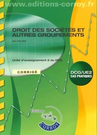 Droit des sociétés et autres groupements UE2 du DCG
