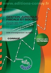 Gestion juridique, fiscale et sociale UE 1 du DSCG