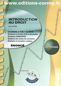 Introduction au droit UE 1 du DCG