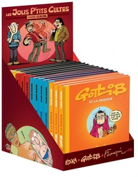 Display de comptoir 10 ex Les Jolis P'tits Cultes : Gotlib et la musique