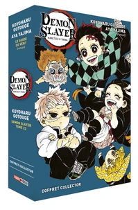 Coffret en 2 volumes : Demon Slayer Tome 22 ; Roman Tome 3