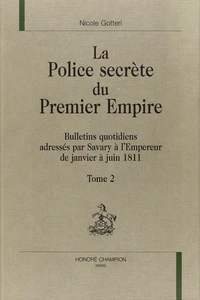 La police secrète du premier Empire, de janv à juin 1811