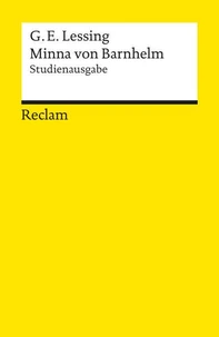 Minna von Barnhelm, oder das Soldatenglück. Studienausgabe