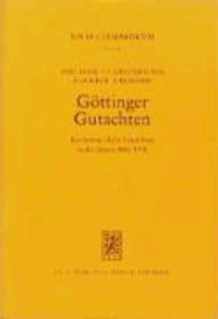 Göttinger Gutachten I - Kirchenrechtliche Gutachten in den Jahren 1980-1990 erstattet vom Kirchenrechtlichen Institut der Evangelischen Kirche in Deutschland.