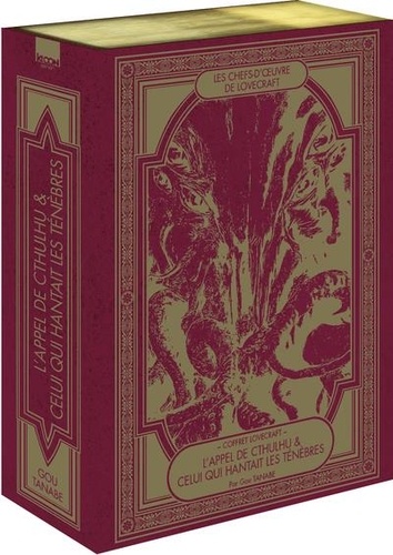 Gou Tanabe et H. P. Lovecraft - Les chefs-d'oeuvre de Lovecraft  : Coffret en 2 volumes : L'Appel de Cthulhu ; Celui qui hantait les ténèbres.