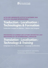 Traduction-Localisation : Technologies & Formation