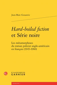 Hard-boiled fiction et Série noire