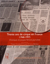 Trente ans de cirque en France (1968-1997)