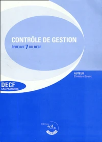 Contrôle de gestion Enoncé