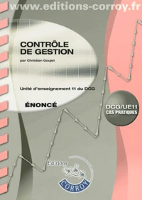 Contrôle de gestion UE 11 du DCG